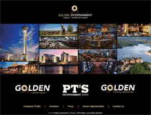 Tablet Screenshot of goldenent.com